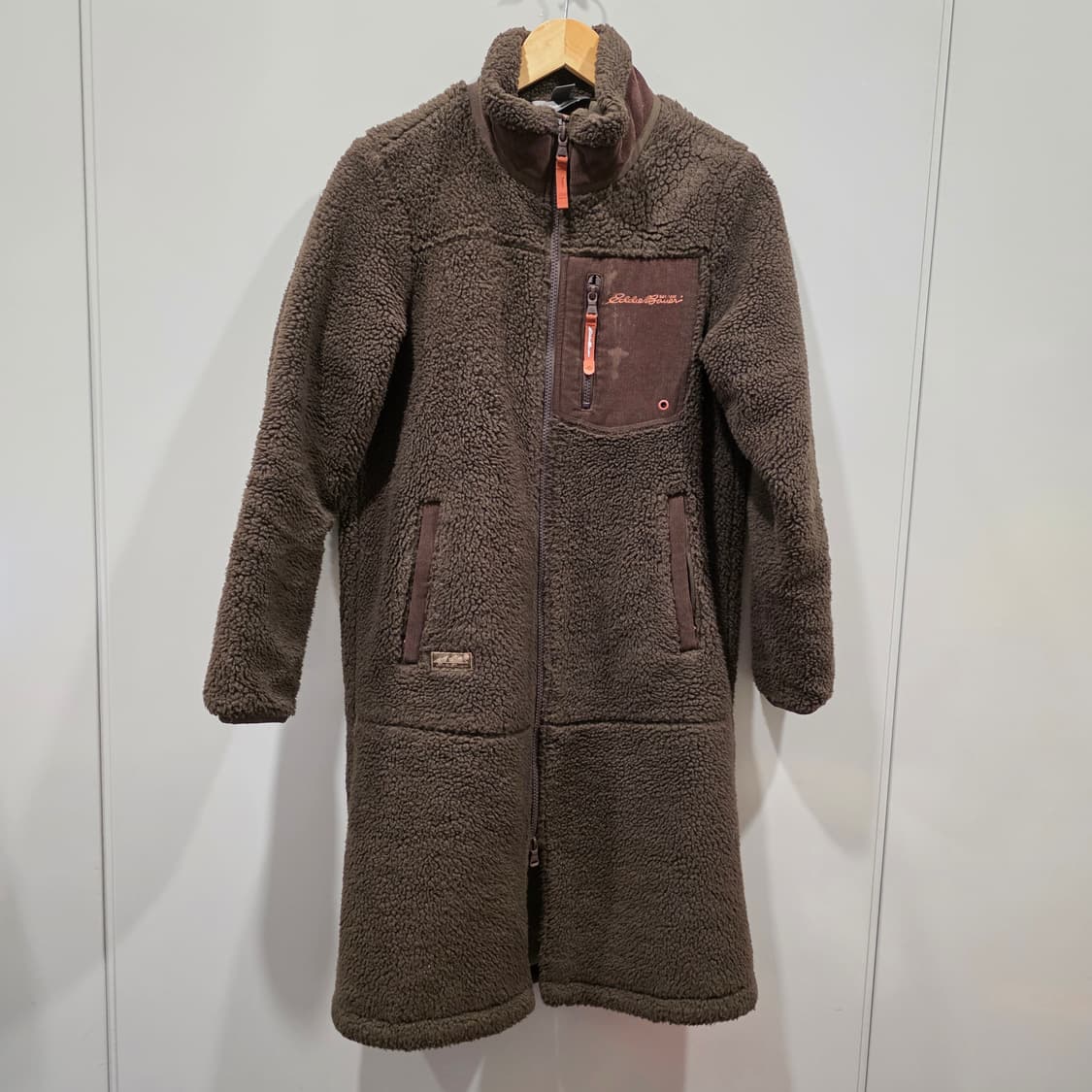 에디바우어 Eddie Bauer 보아 후리스 롱 자켓 상품이미지1