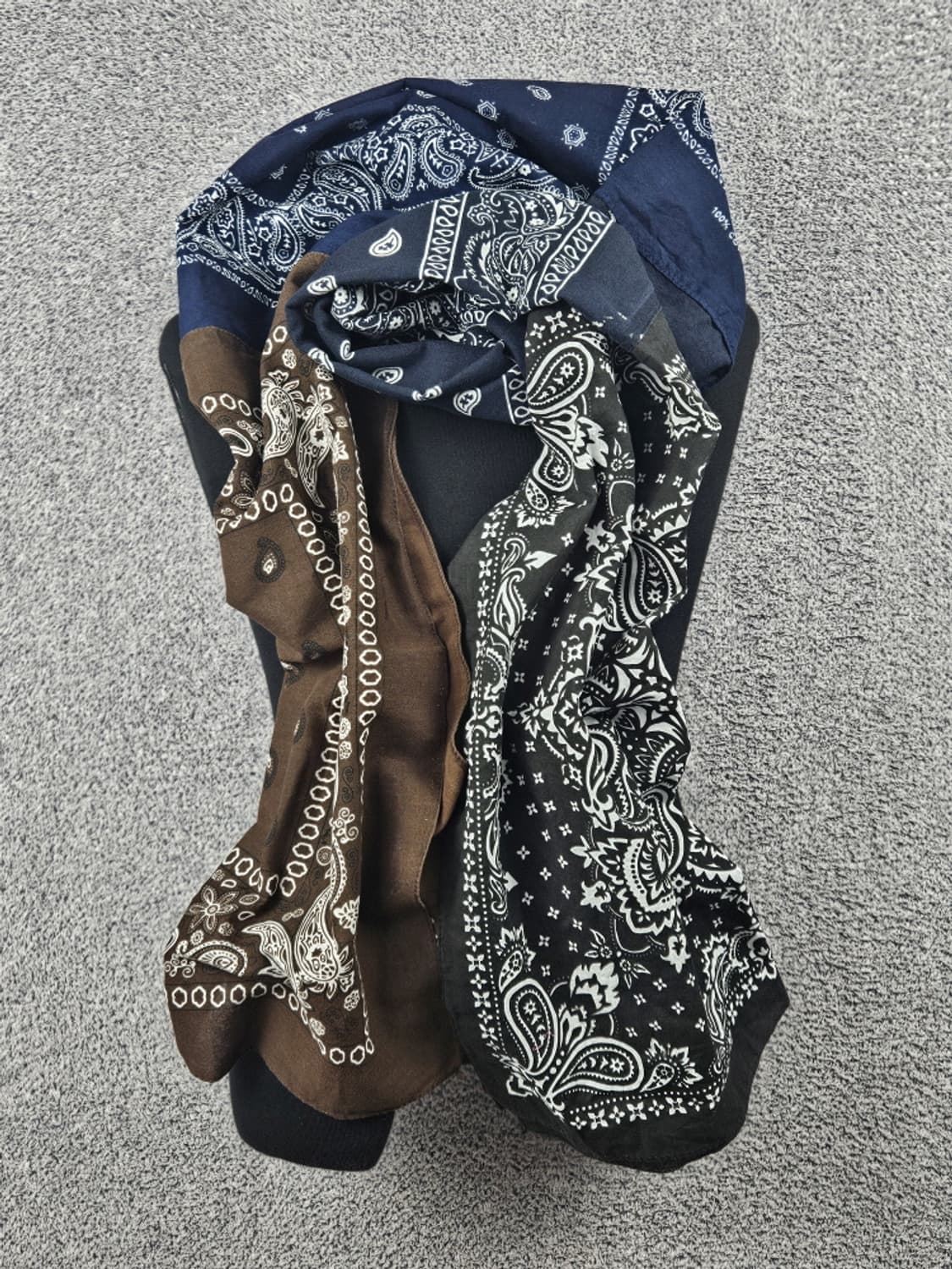 반다나 리워크 커스텀 스카프 머플러 / 10434 상품이미지1