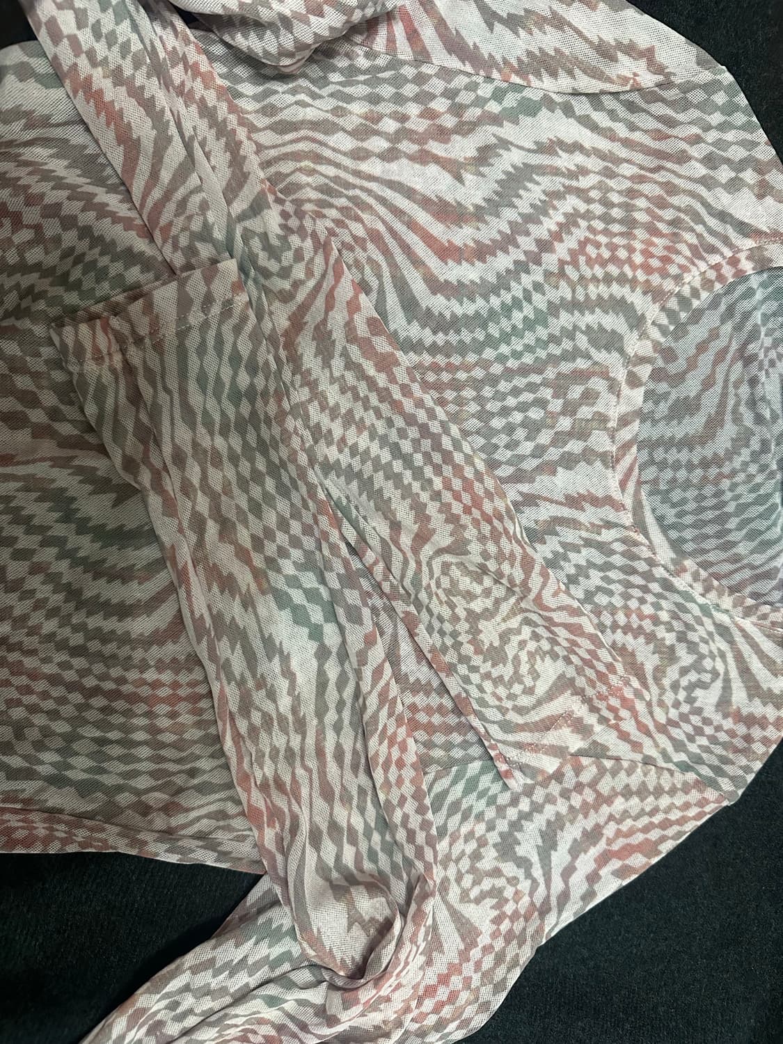 아워레가시 슈퍼슬림 롱슬리브 Hypnosis Tartan Print 상품이미지3