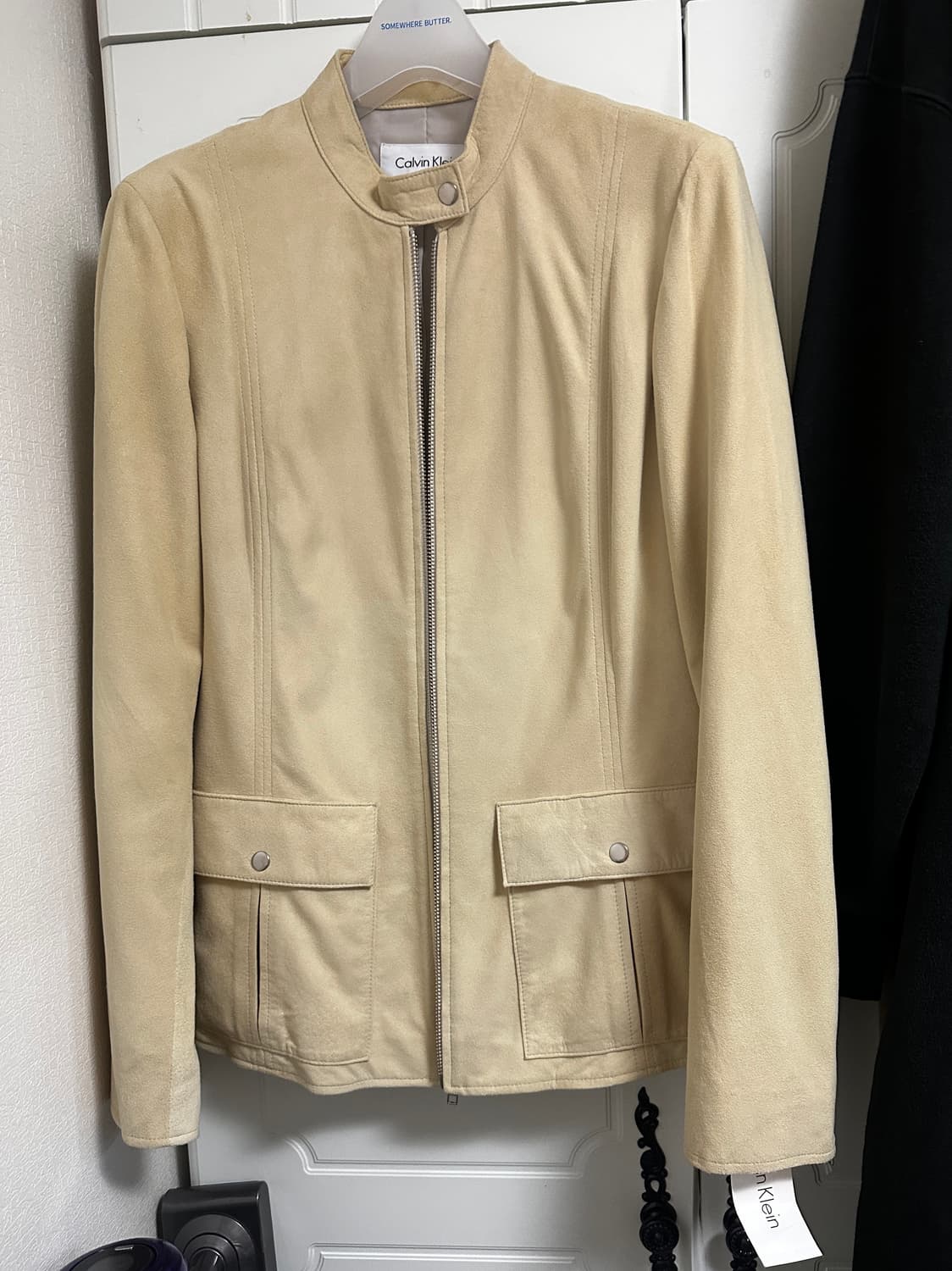 캘빈클라인 스웨이드 자켓 상품이미지3