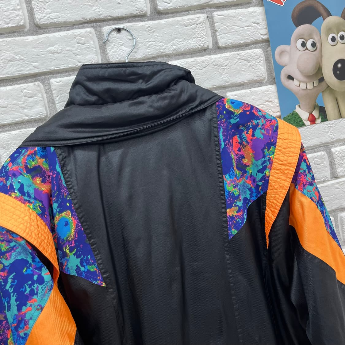 아식스 올드스쿨 바람막이 자켓 블랙-XL 105 상품이미지6