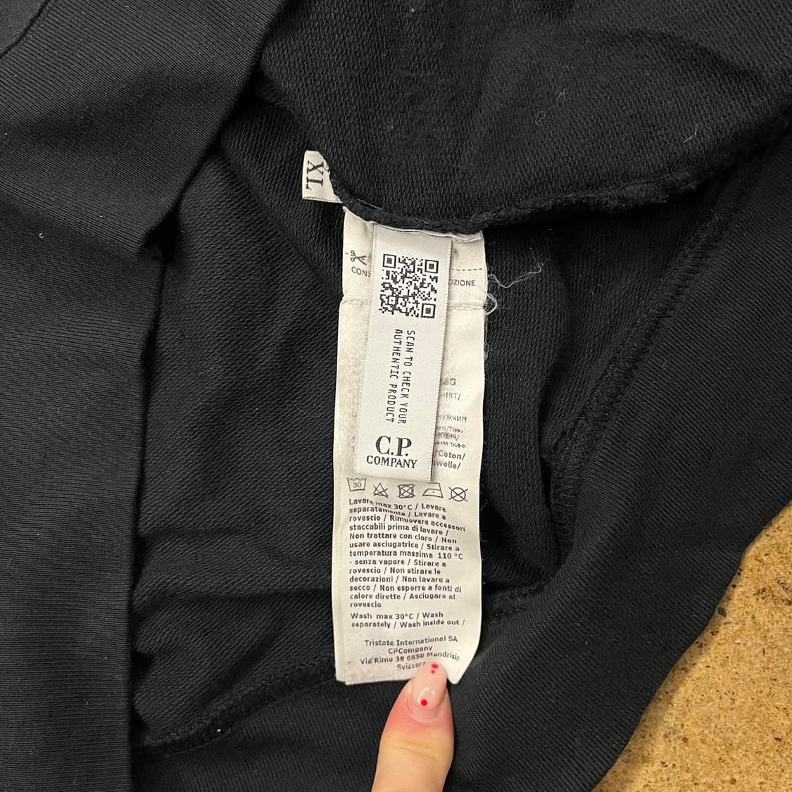 [정품/XL] CP컴퍼니 고글 맨투맨 b19 상품이미지6