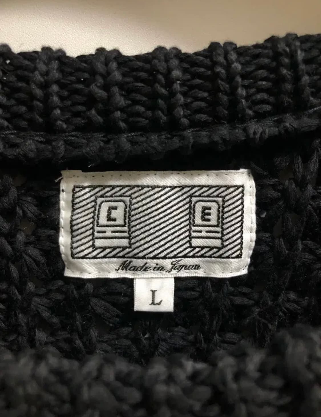 카브엠트 18ss 루즈 와플 니트 상품이미지6