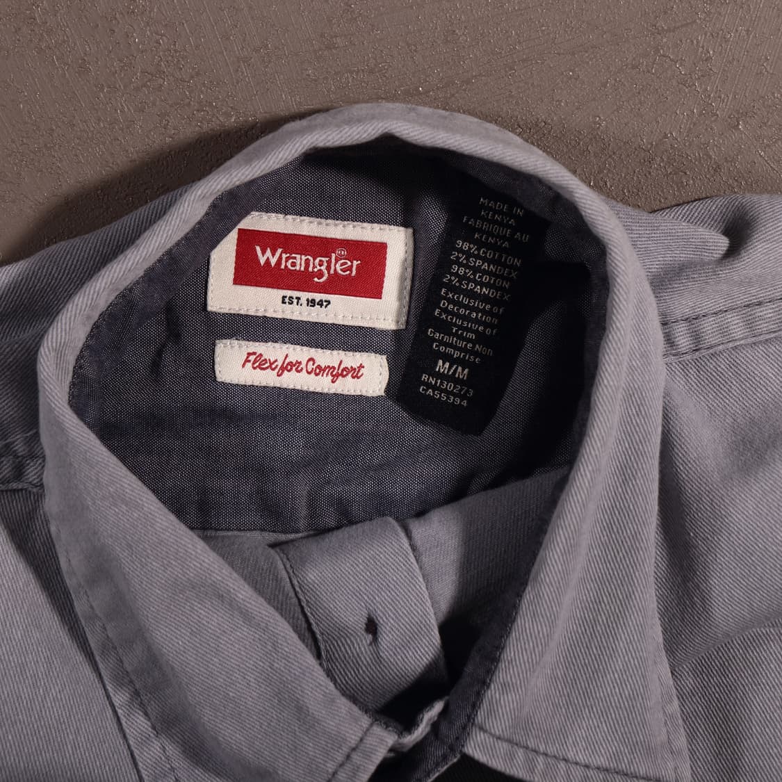 랭글러 코튼 워크셔츠 C494 상품이미지3