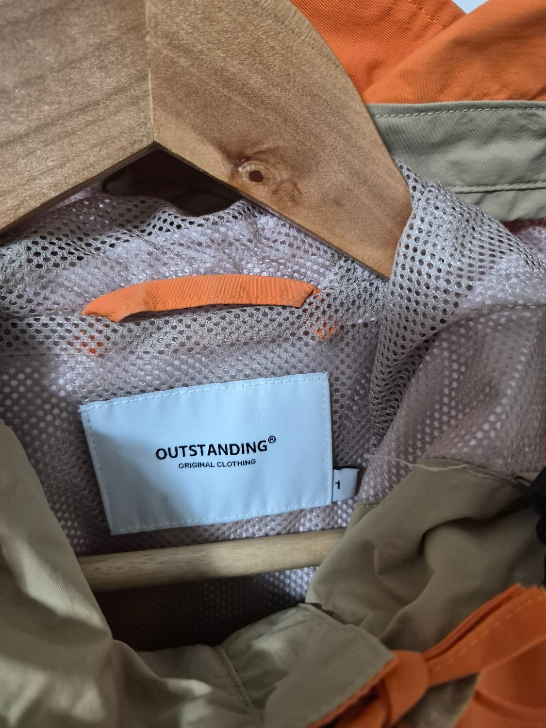 (1) 아웃스탠딩 헌팅 후드 자켓 오렌지 상품이미지3