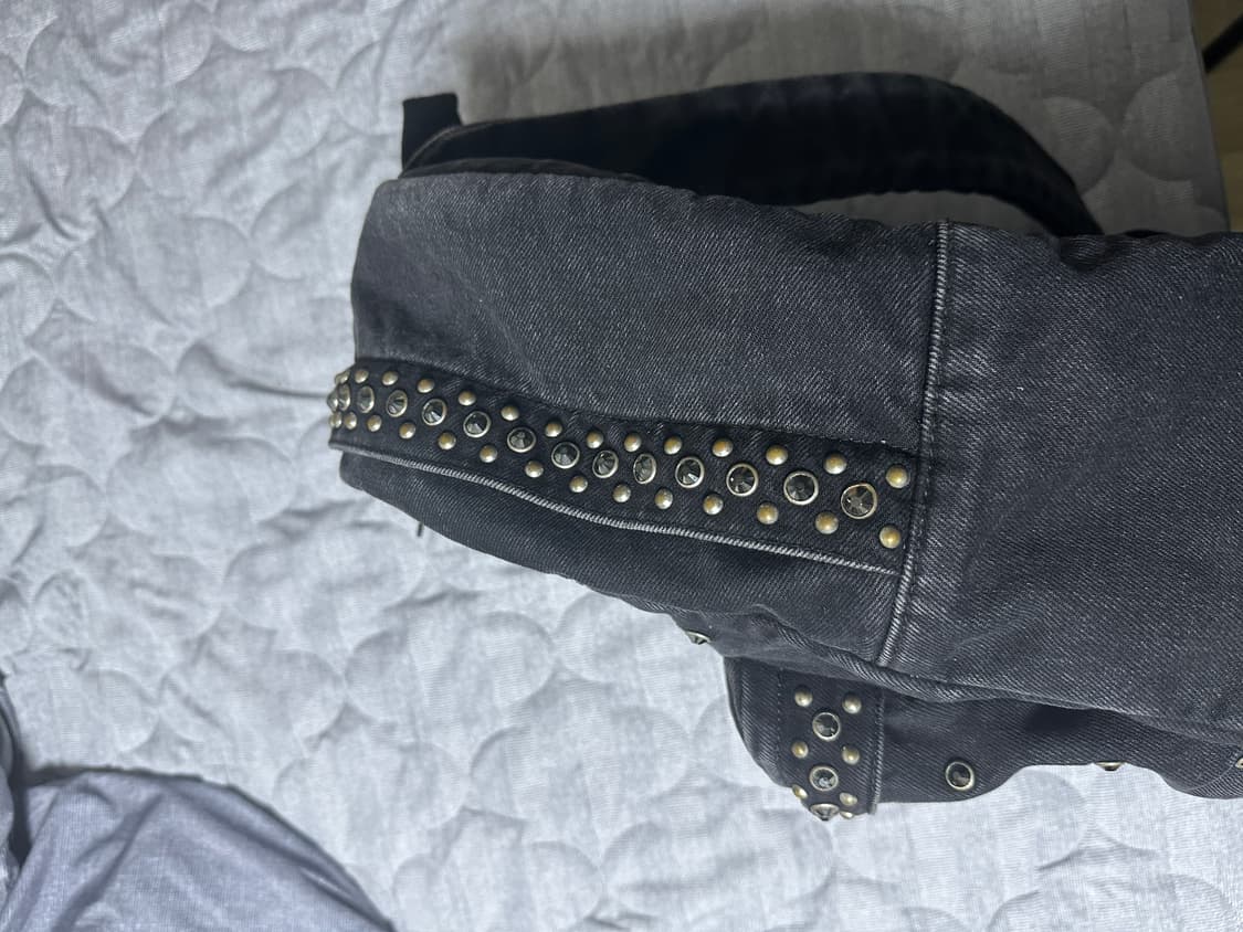 슈프림 x B.B. 사이먼 데님 백팩 블랙 - 25SS 상품이미지3