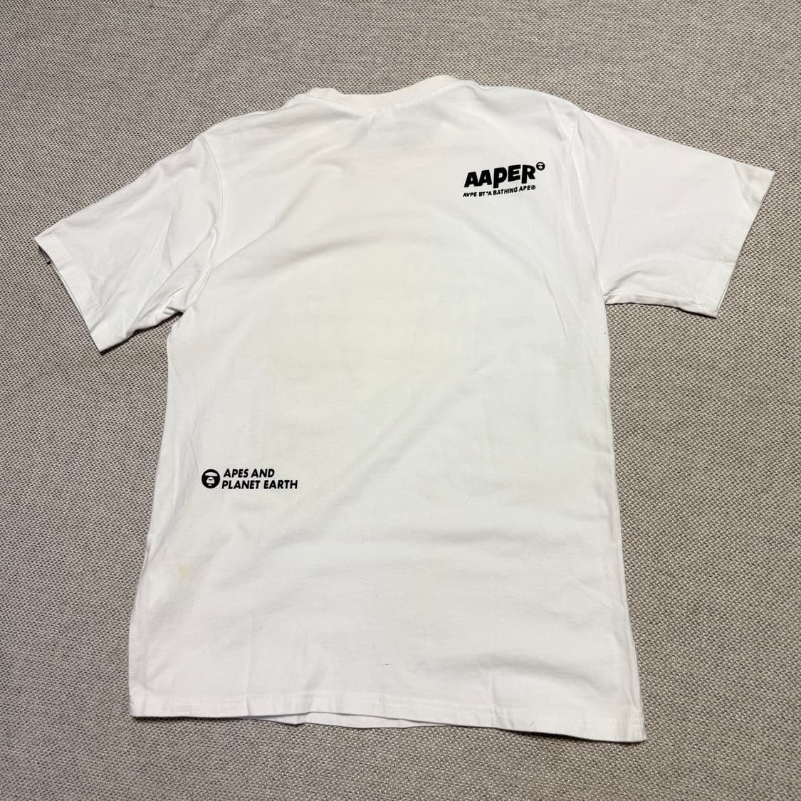 Aape 에이프 유인원 반팔 티셔츠 상품이미지7