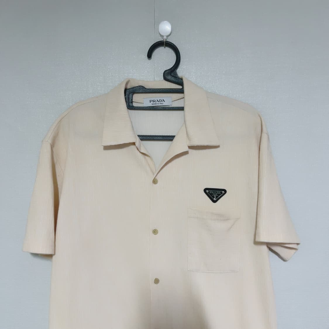 프라다 로고 여름 공용 반팔셔츠 상품이미지2