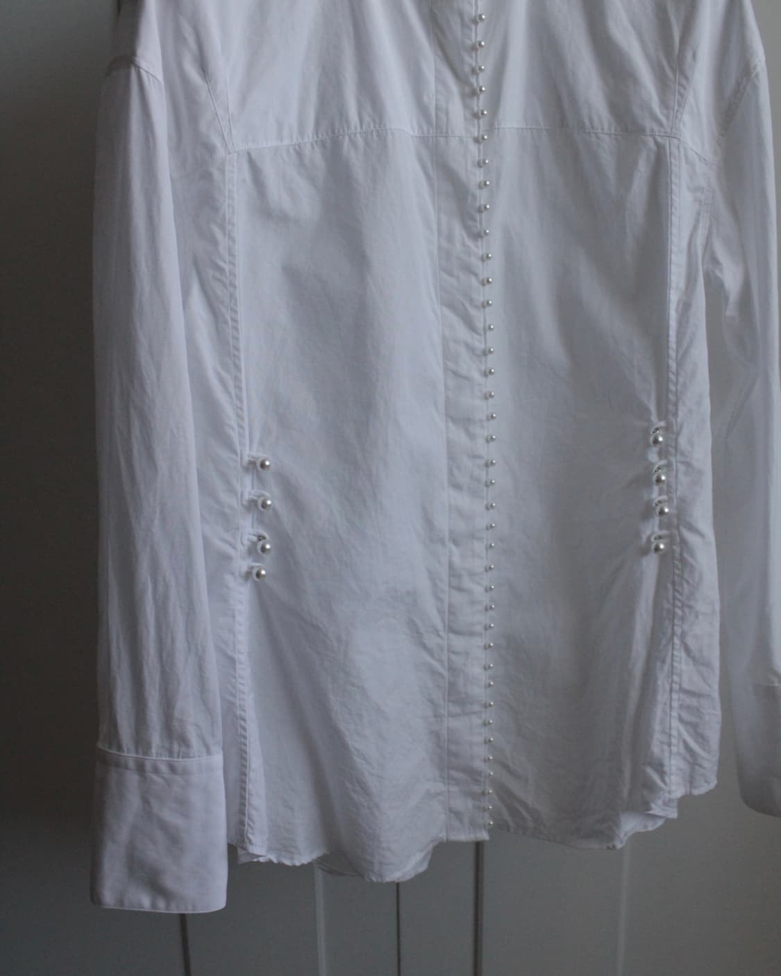 3.1 Phillip Lim white beads shirt  상품이미지5