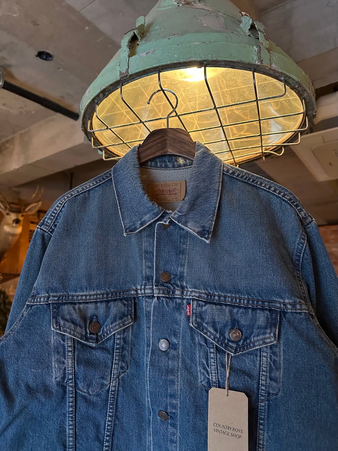 90s USA 빈티지 리바이스 70505 3세대 데님 트러커 자켓 상품이미지2