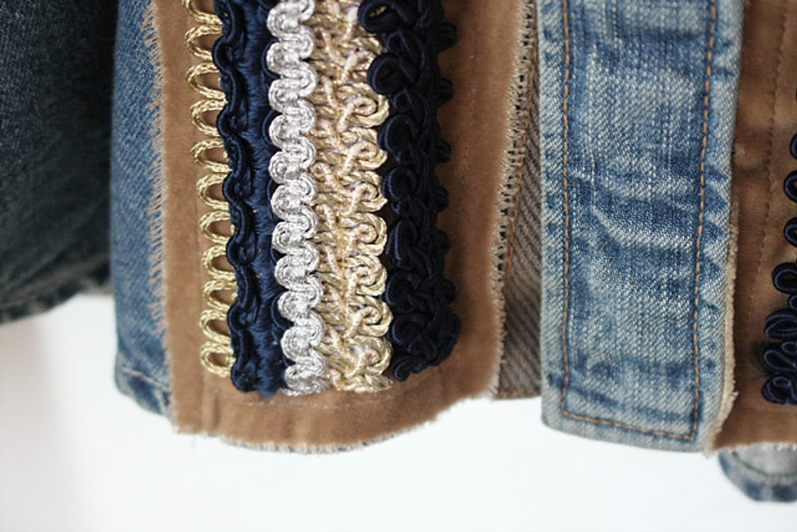 Sacai 사카이 청남방 진셔츠 새제품 상품이미지7