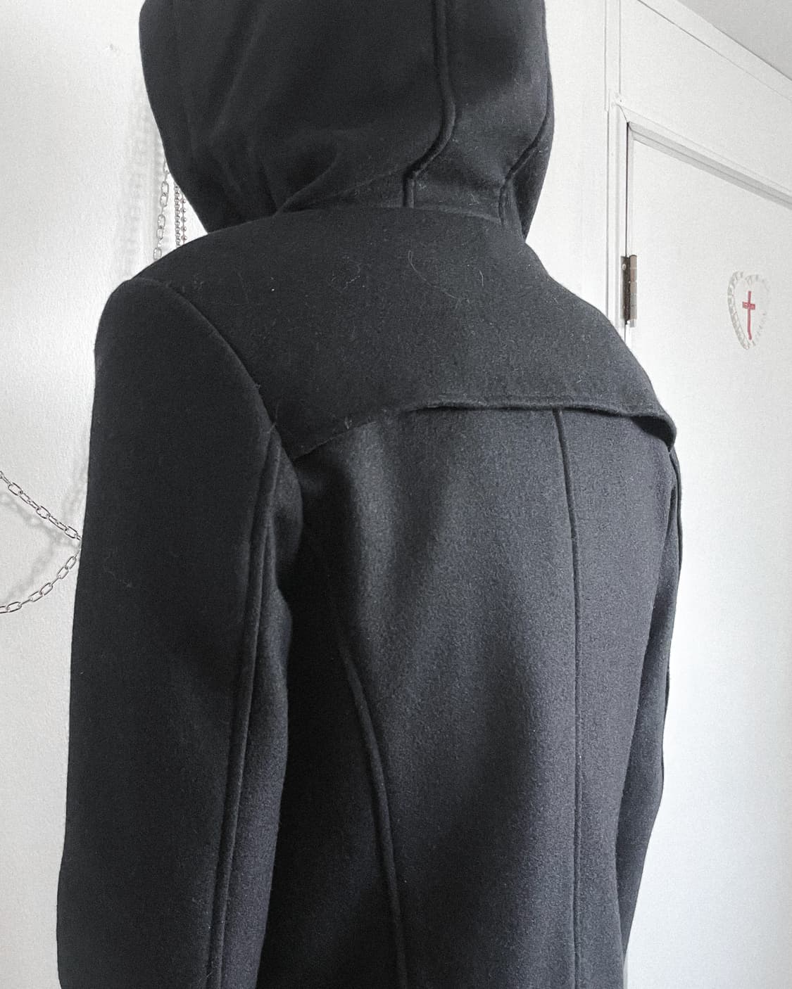 [46,48]닐 바렛 나폴레옹 토글 크롭 후드코트 상품이미지5