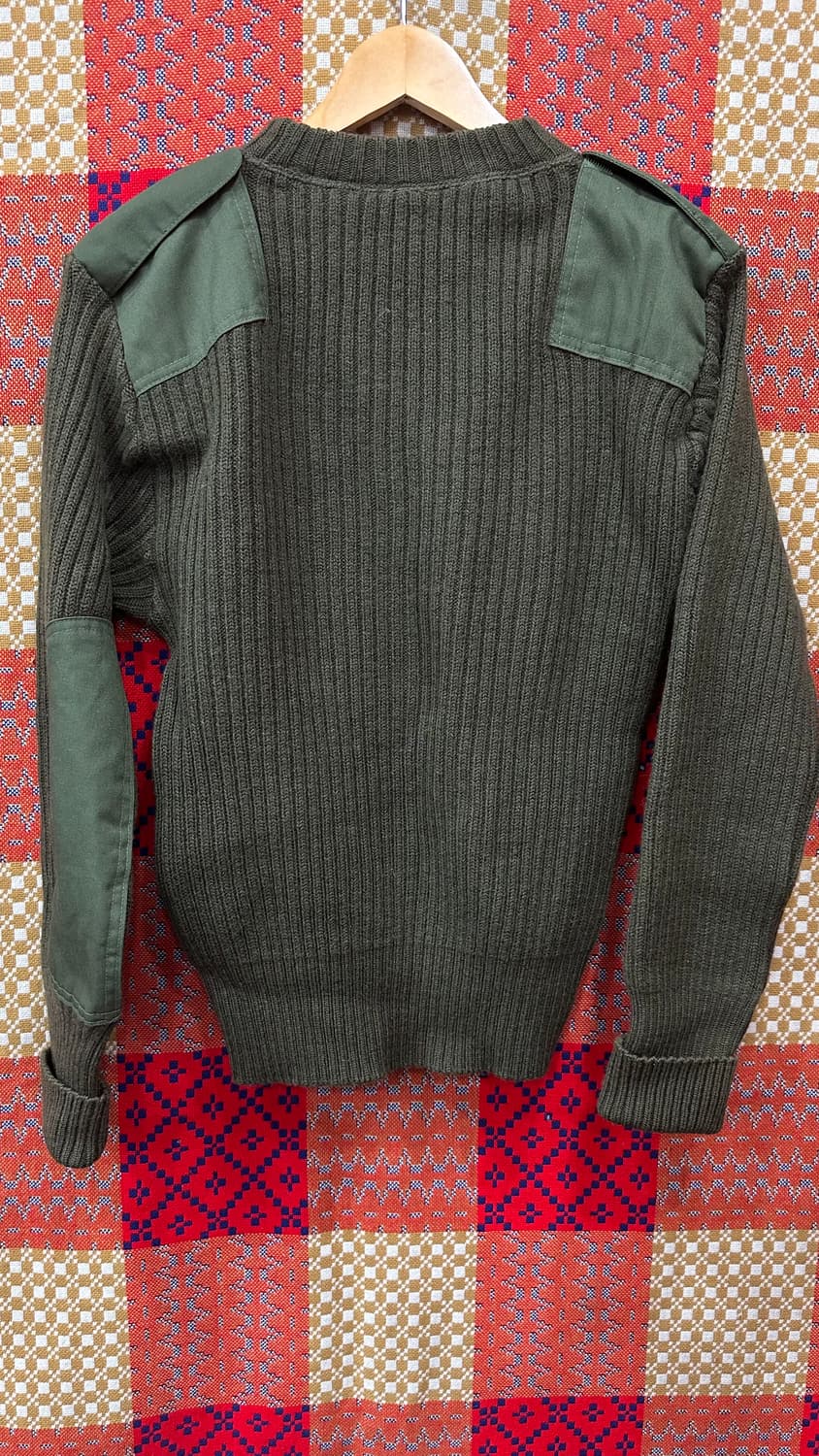 미군 코만도 울 스웨터 (OD) 오리지날  40사이즈 100  상품이미지2