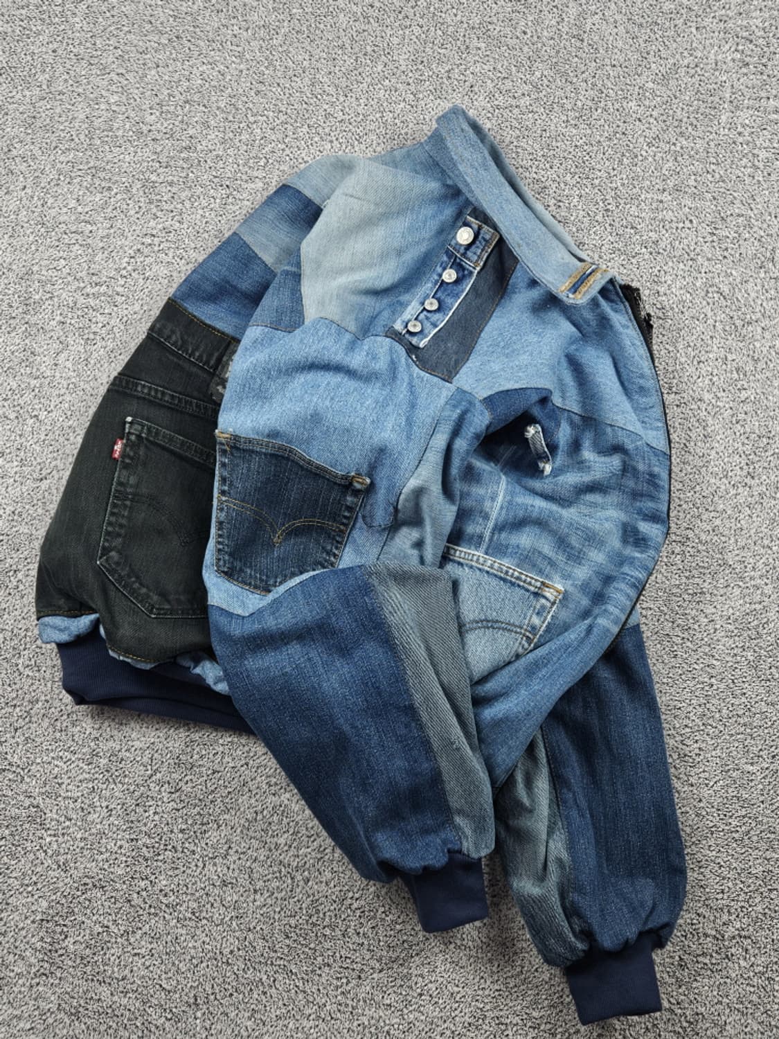 리바이스 리빌드 패치워크 커스텀 데님 자켓 (상세설명참조) / 10177 상품이미지4