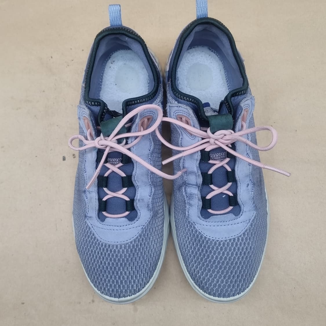 에코 풀 그레인 레더 메쉬 스니커즈 255 상품이미지2