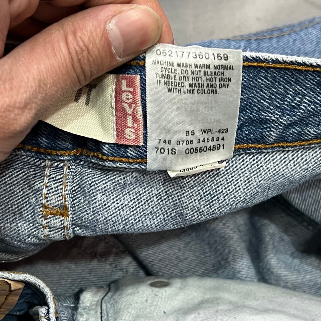  리바이스 550 데님 팬츠 y15217 상품이미지7