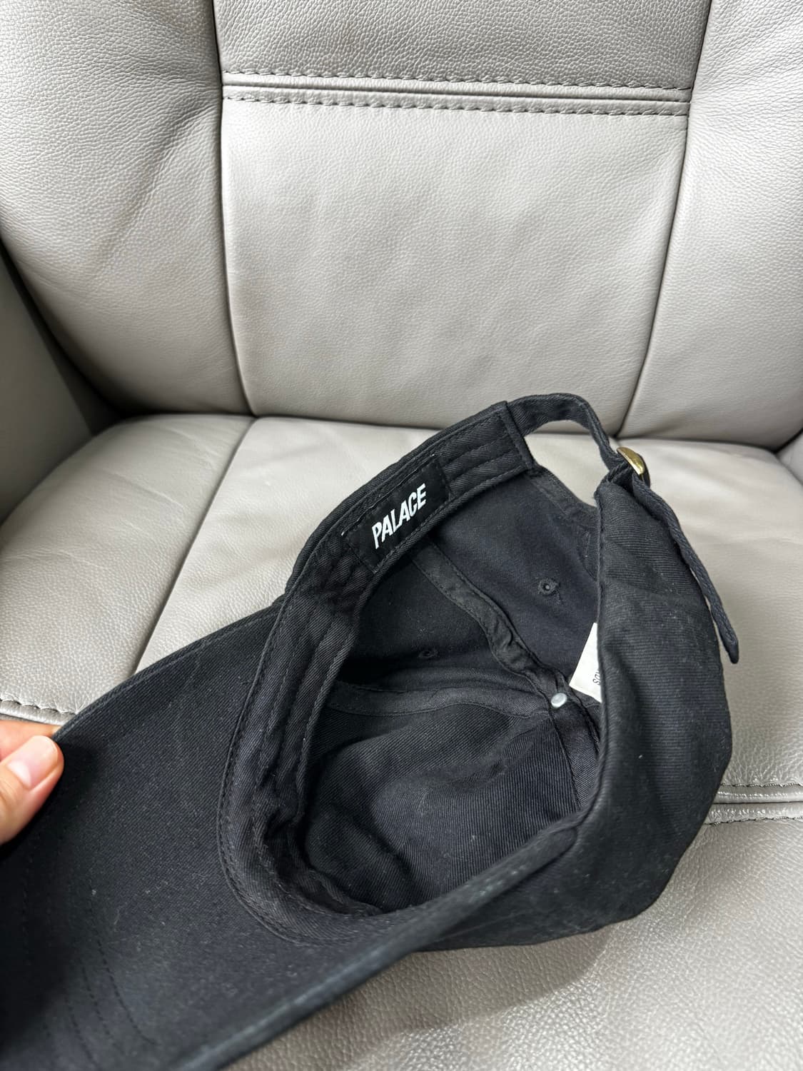 팔라스 6패널 볼캡 블랙 상품이미지4