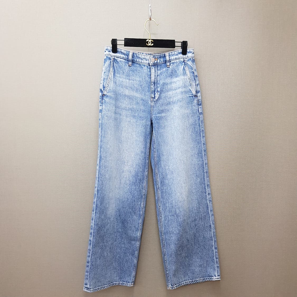 띠어리 Theory 2024 와이드핏 라이트 데님 팬츠 25사이즈 상품이미지1
