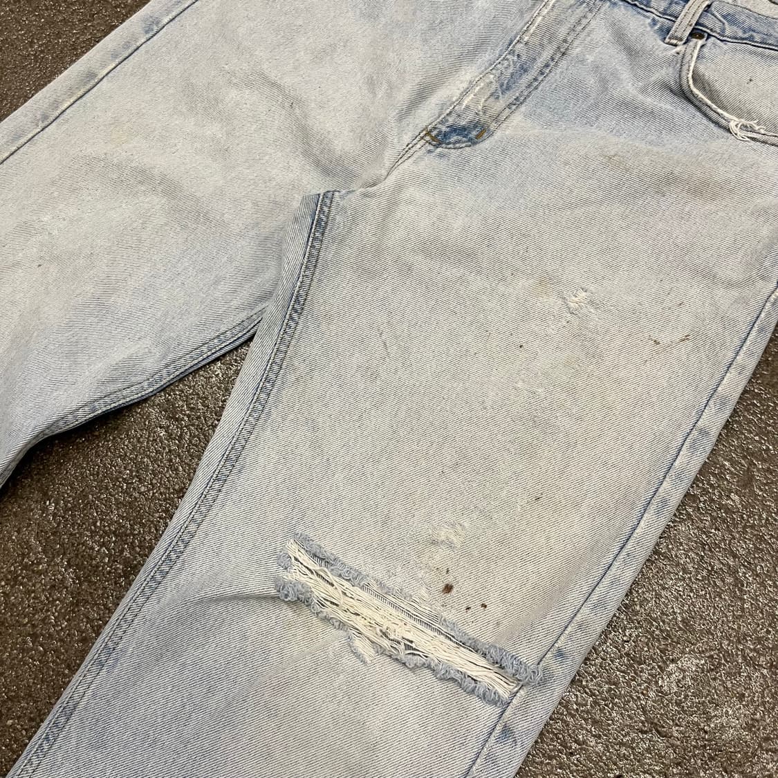 00s 칼하트 데미지 데님 팬츠 (37“) 상품이미지3