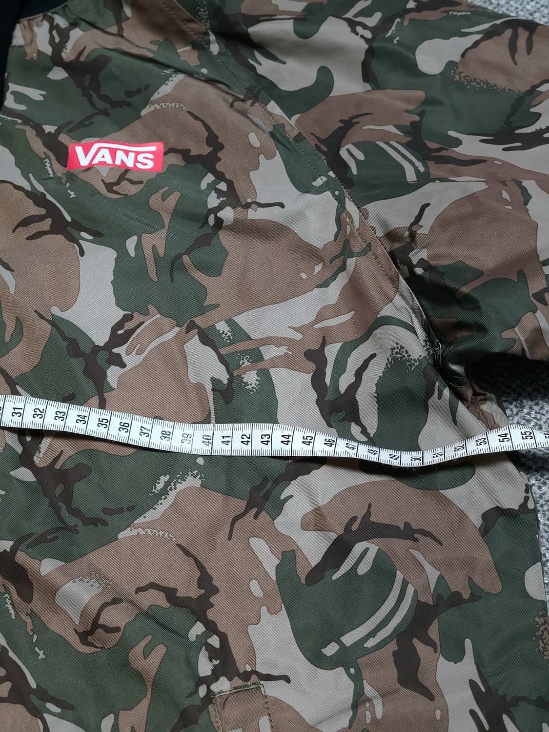 반스 카모플라쥬 후드 코치자켓 M 상품이미지4