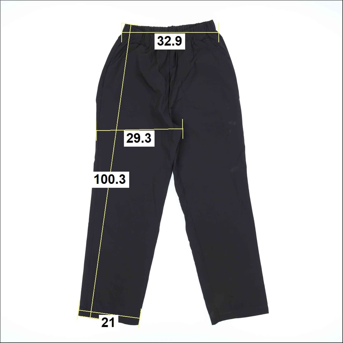 [실측확인] 얇은 긴 바지 팬츠 1208J1 상품이미지6