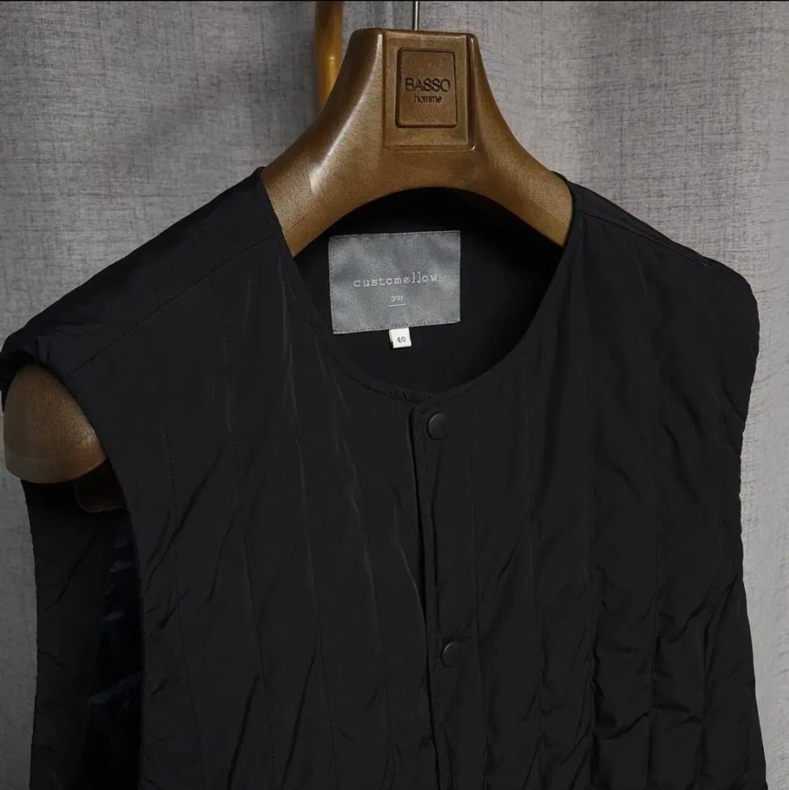 105 ) 커스텀멜로우 구스 경량 패딩 조끼 상품이미지1