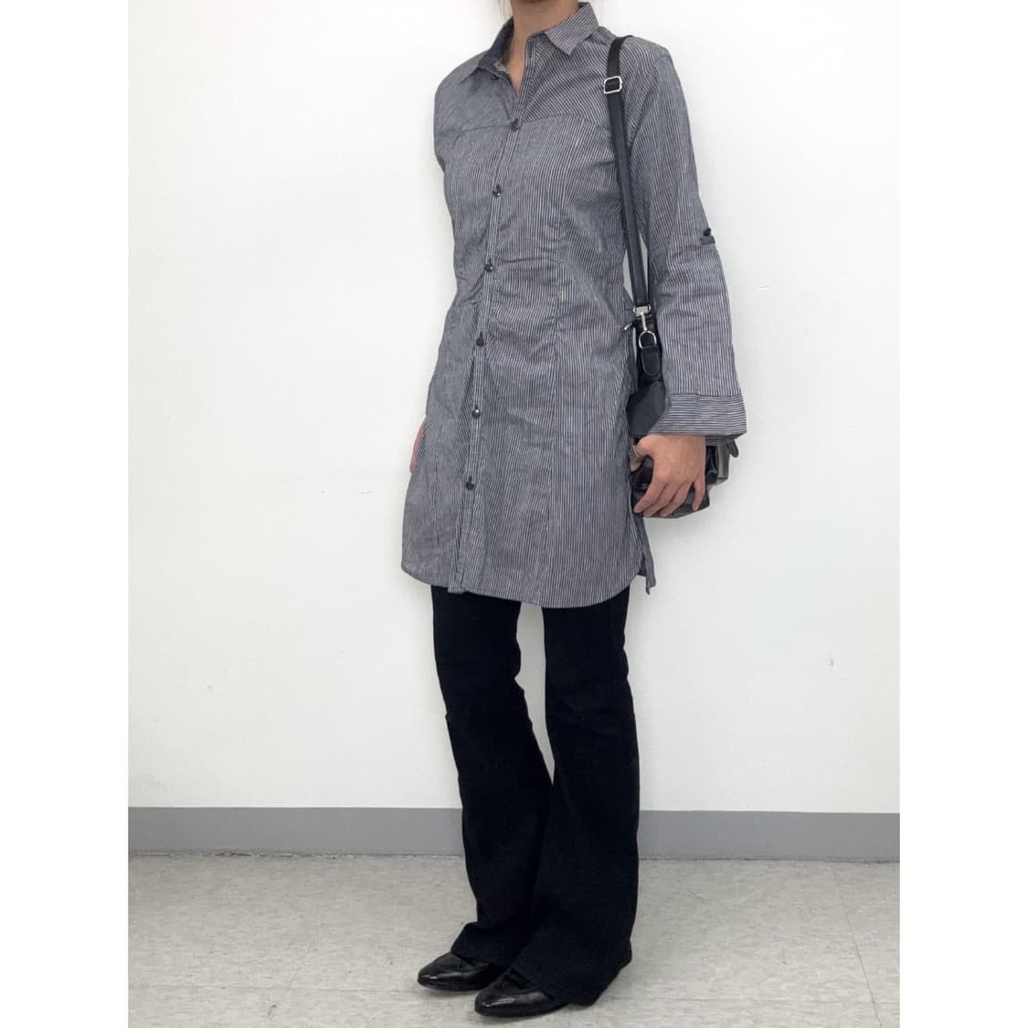 빈티지 hiroko bis 셔츠 원피스 상품이미지2