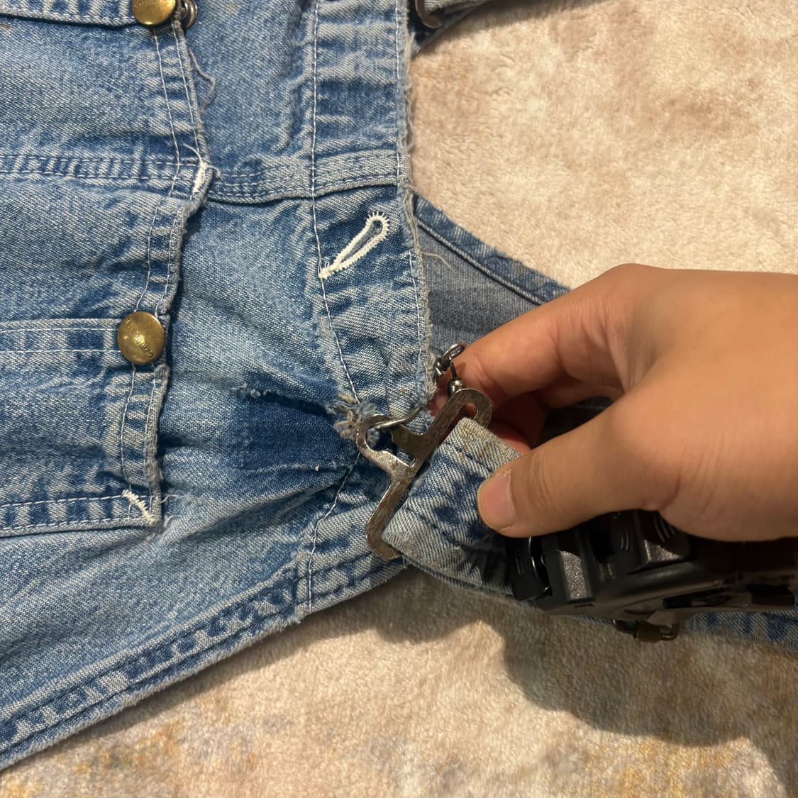 칼하트 90’s 오버롤 멜빵 워크팬츠 상품이미지8