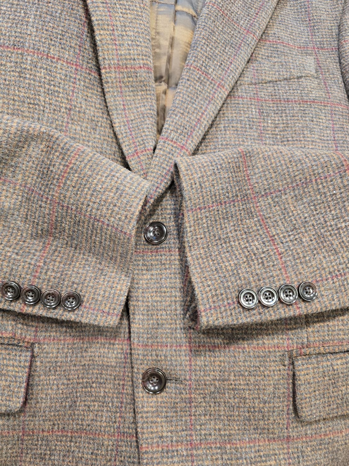 워모 L'UOMO 남성 모+캐시미어 자켓 105 상품이미지6