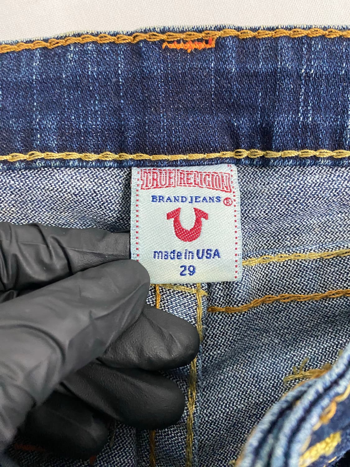 트루릴리전 조이 로우 라이즈 부츠컷 데님팬츠 29 <601> 상품이미지5