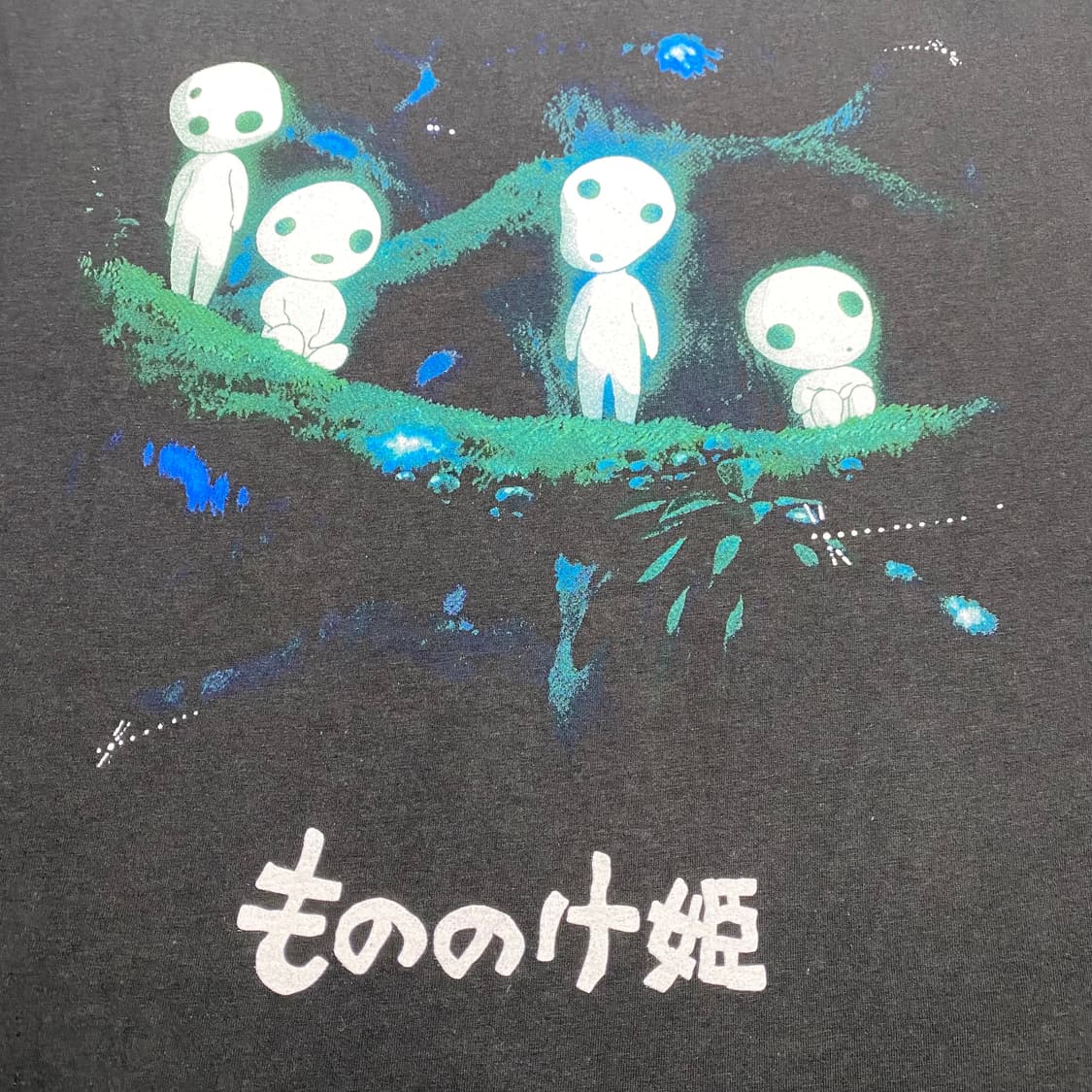 지브리 모노노케 코다마 오피셜 애니메이션 티셔츠 상품이미지4
