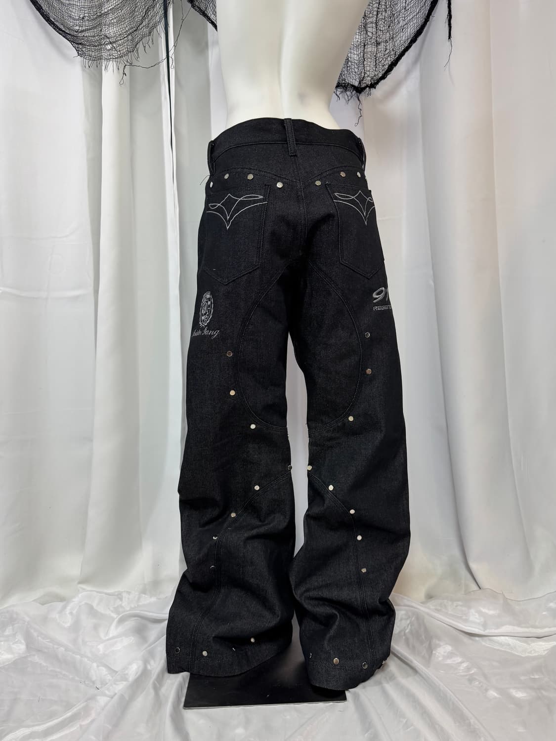 detail denim pants 상품이미지4