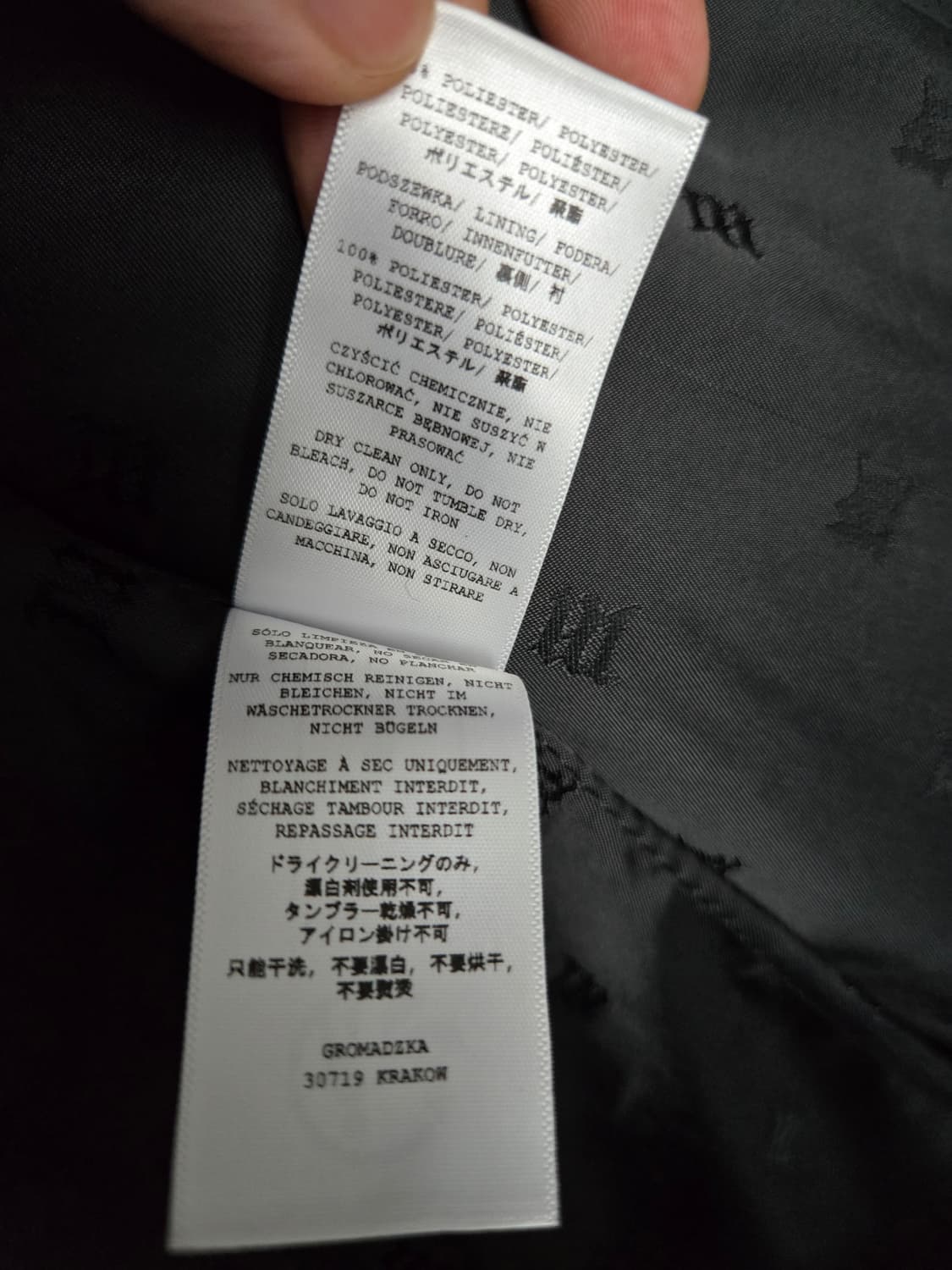 MISBHV 블랙 모피 자켓(정품) 상품이미지7