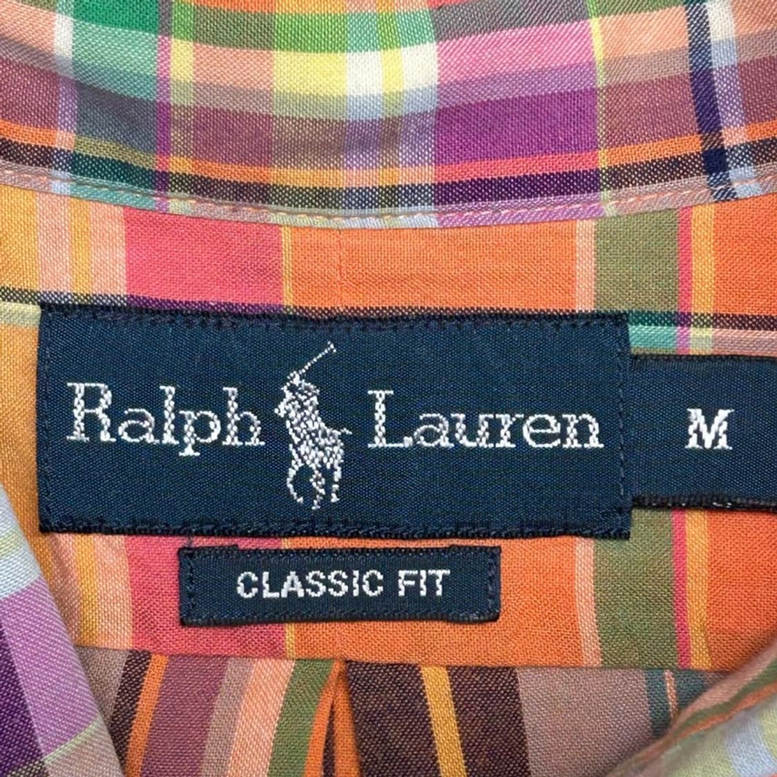 폴로랄프로렌 멀티컬러 버튼 다운 셔츠 M 상품이미지5