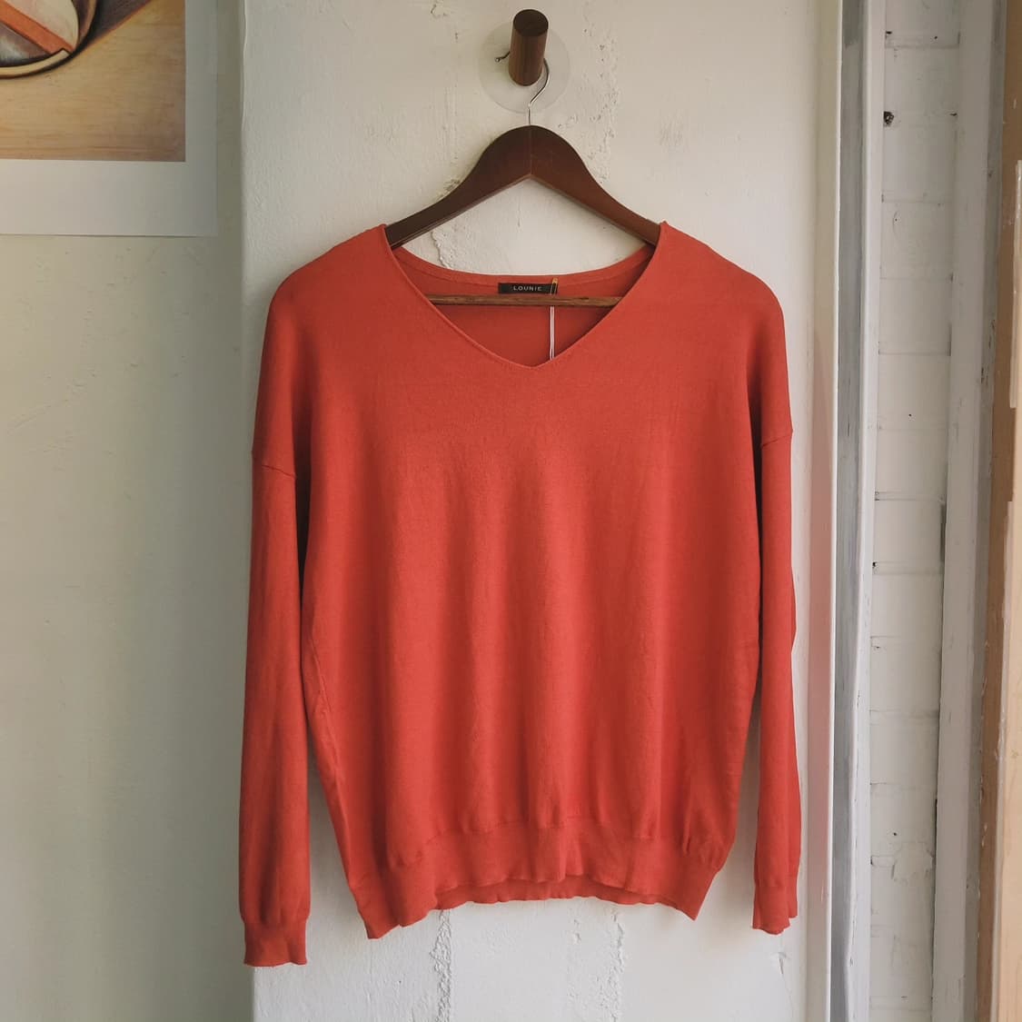 Lounie 실크면 니트 상품이미지1