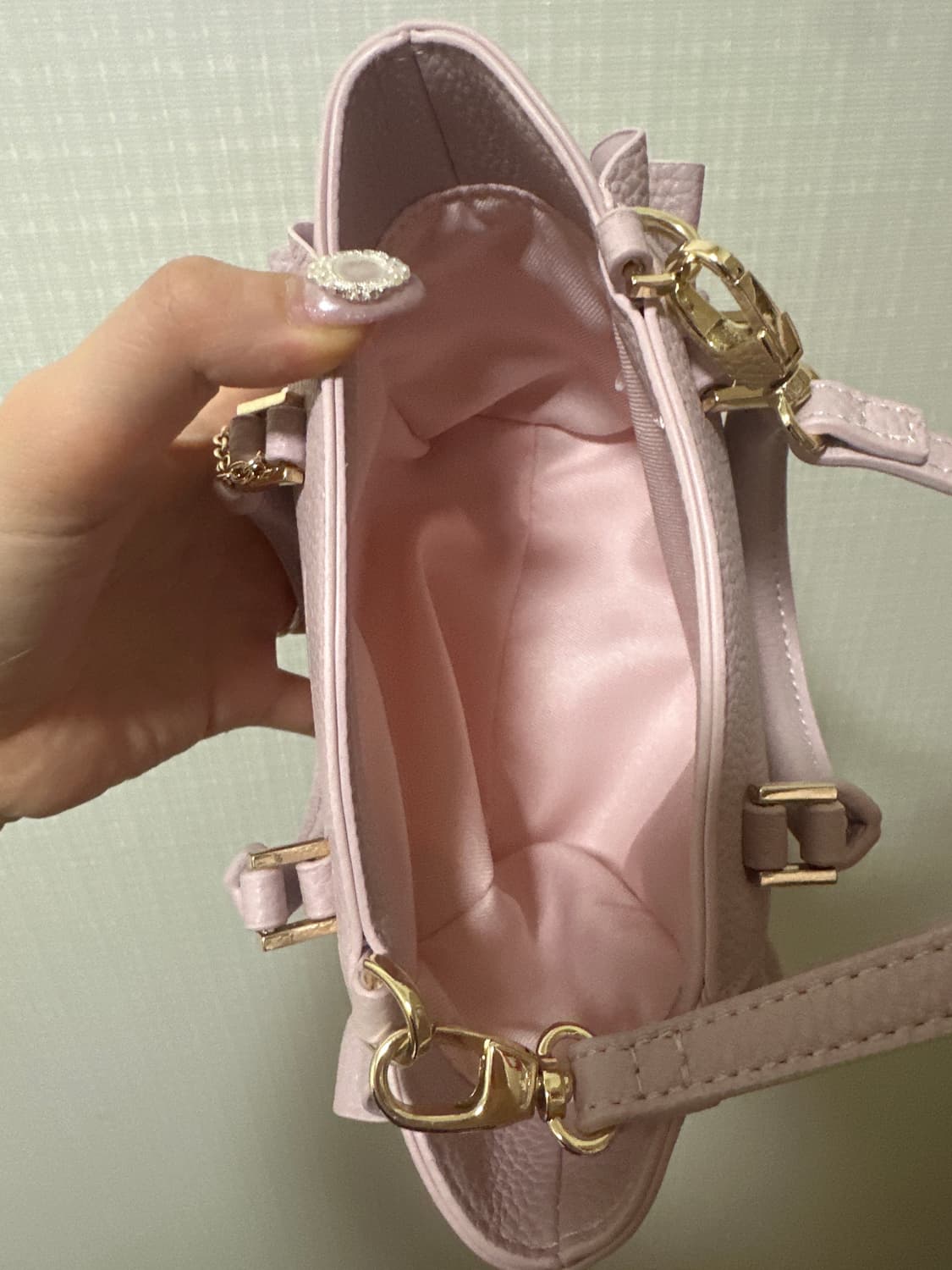 사만사베가 마이크로플래터 미니 백 스나계 양지뢰 양산형 상품이미지5