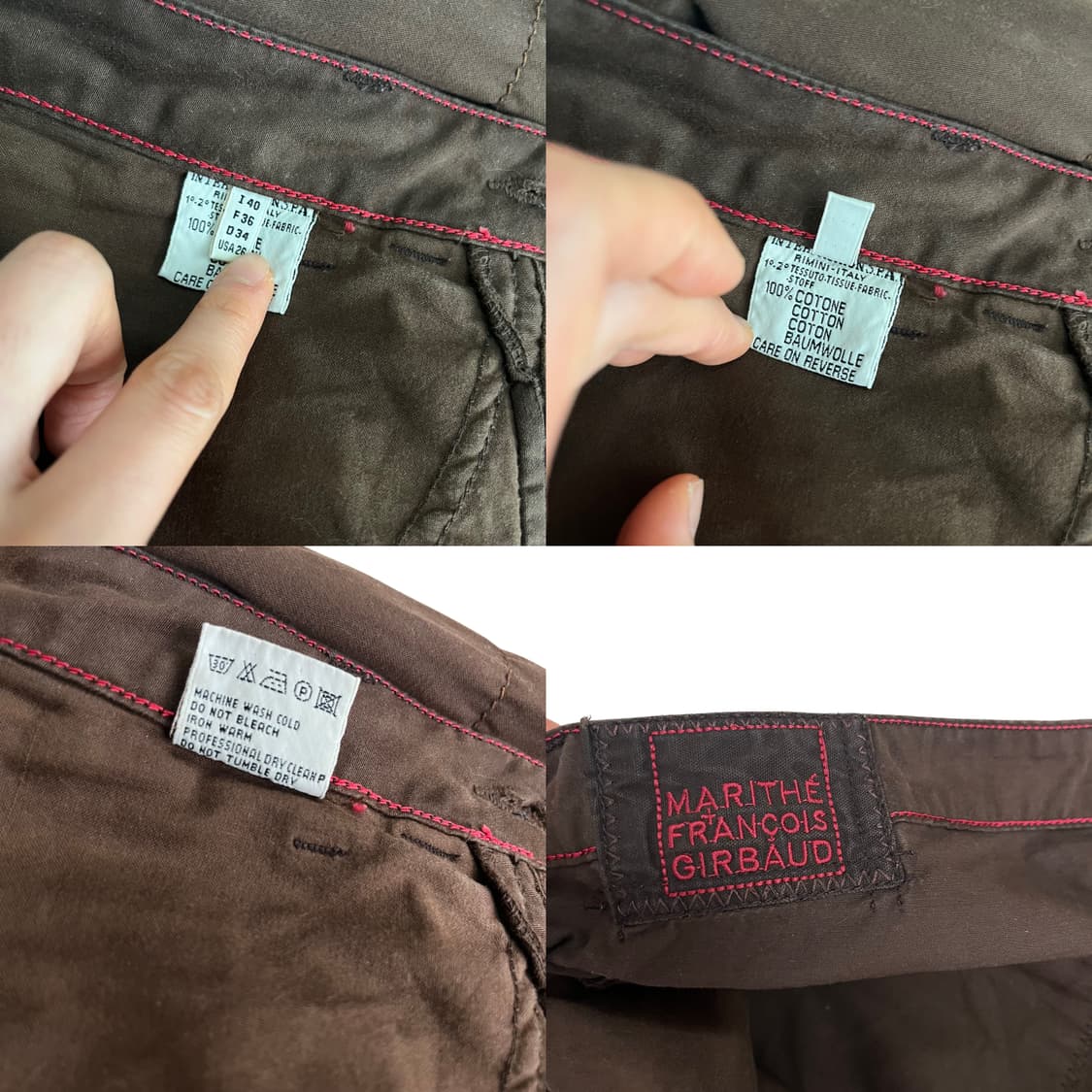 Rare 00s marithe francois girbaud pants 상품이미지9