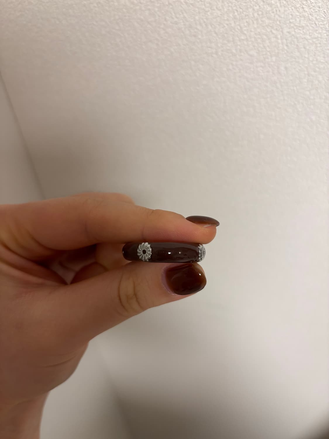 Nff 반지 브라운 24-25호 aureole ring-brown 상품이미지2