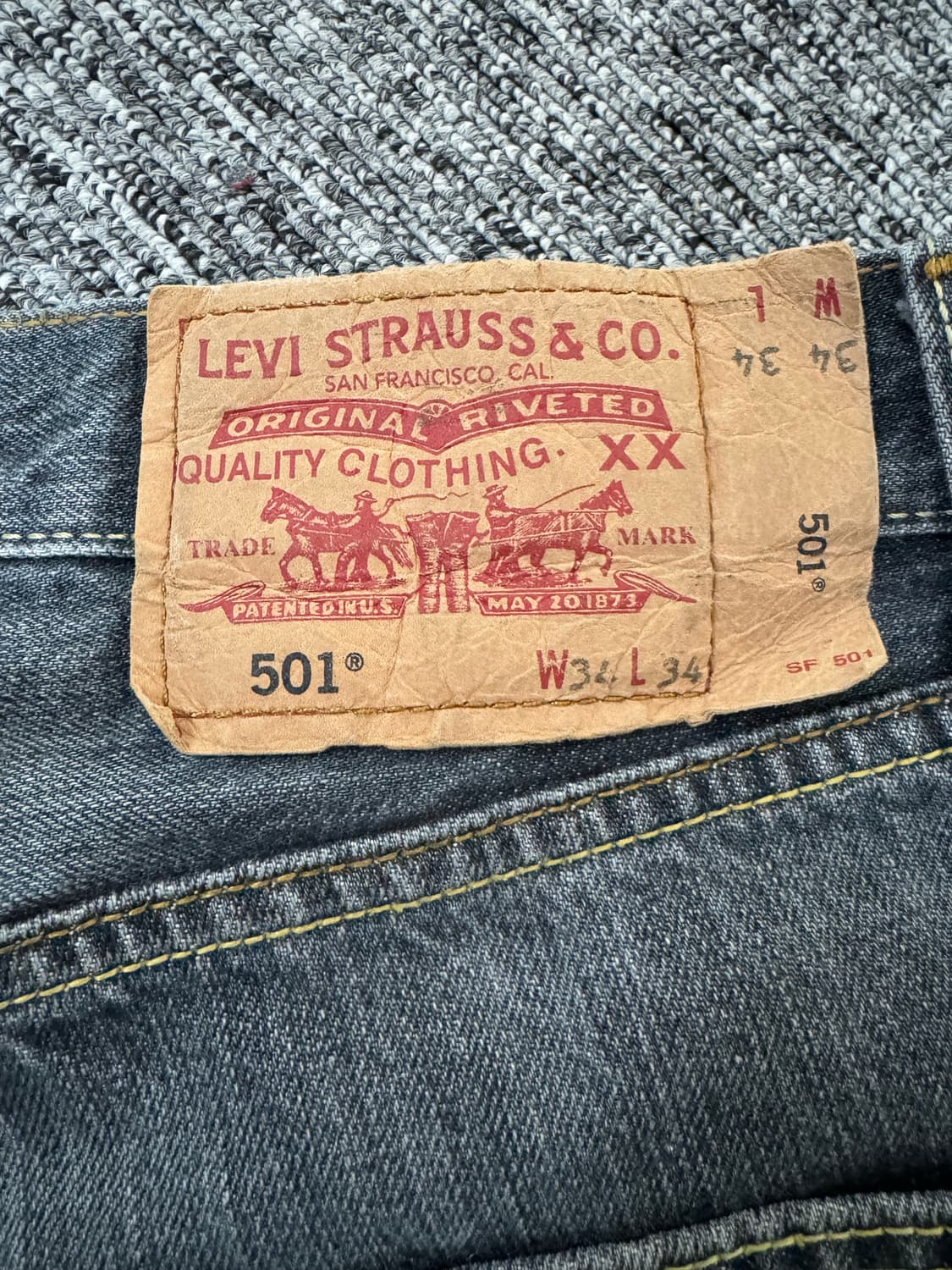 00s 리바이스 501 유럽판 상품이미지3