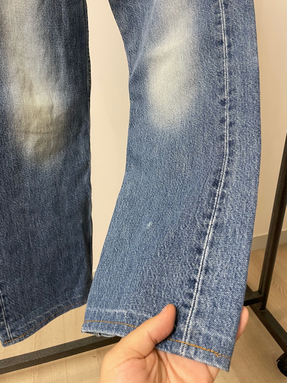 (27) levis 리바이스501 워싱 데님팬츠 상품이미지7