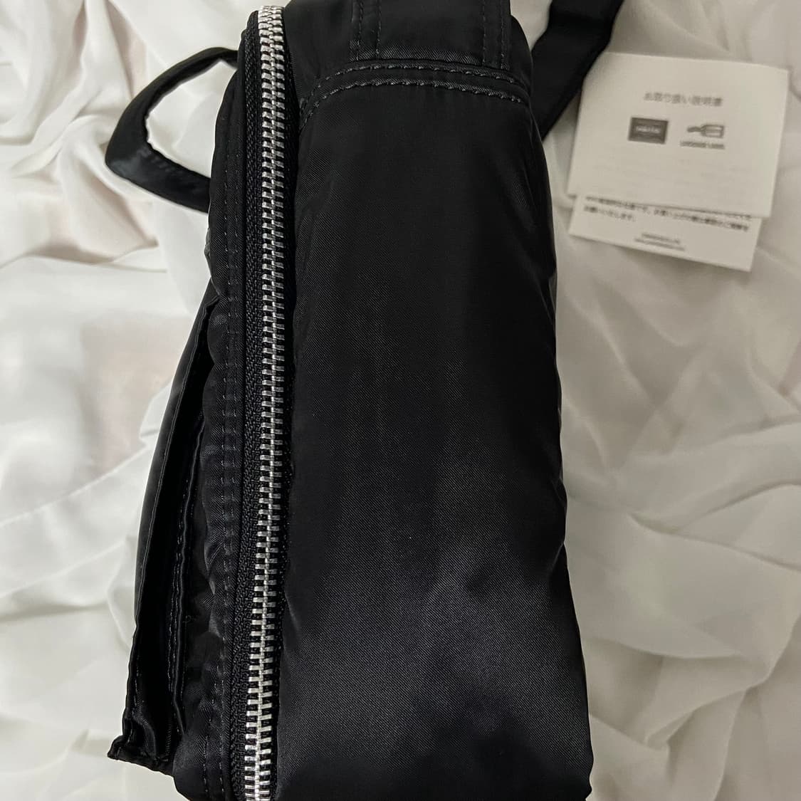 미품)PORTER 포터 탱커 숄더백 L 블랙 상품이미지4