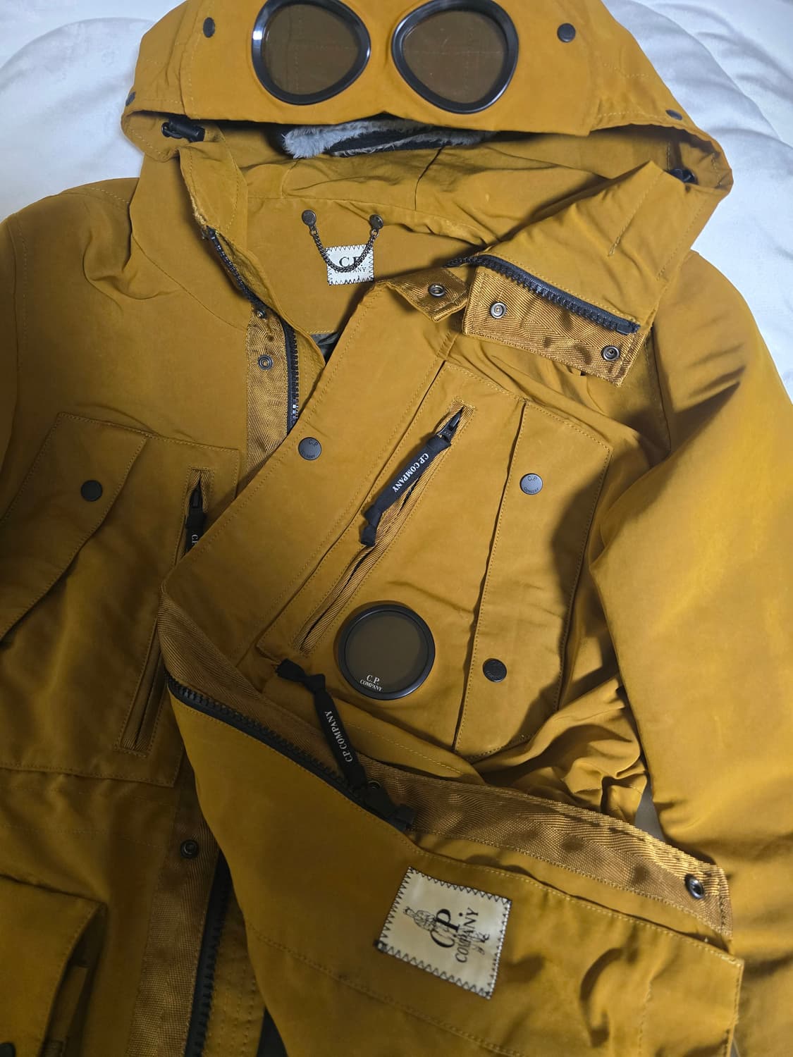 CP 컴퍼니 고글 필드 재킷 (새상품급,사이즈100) 상품이미지5