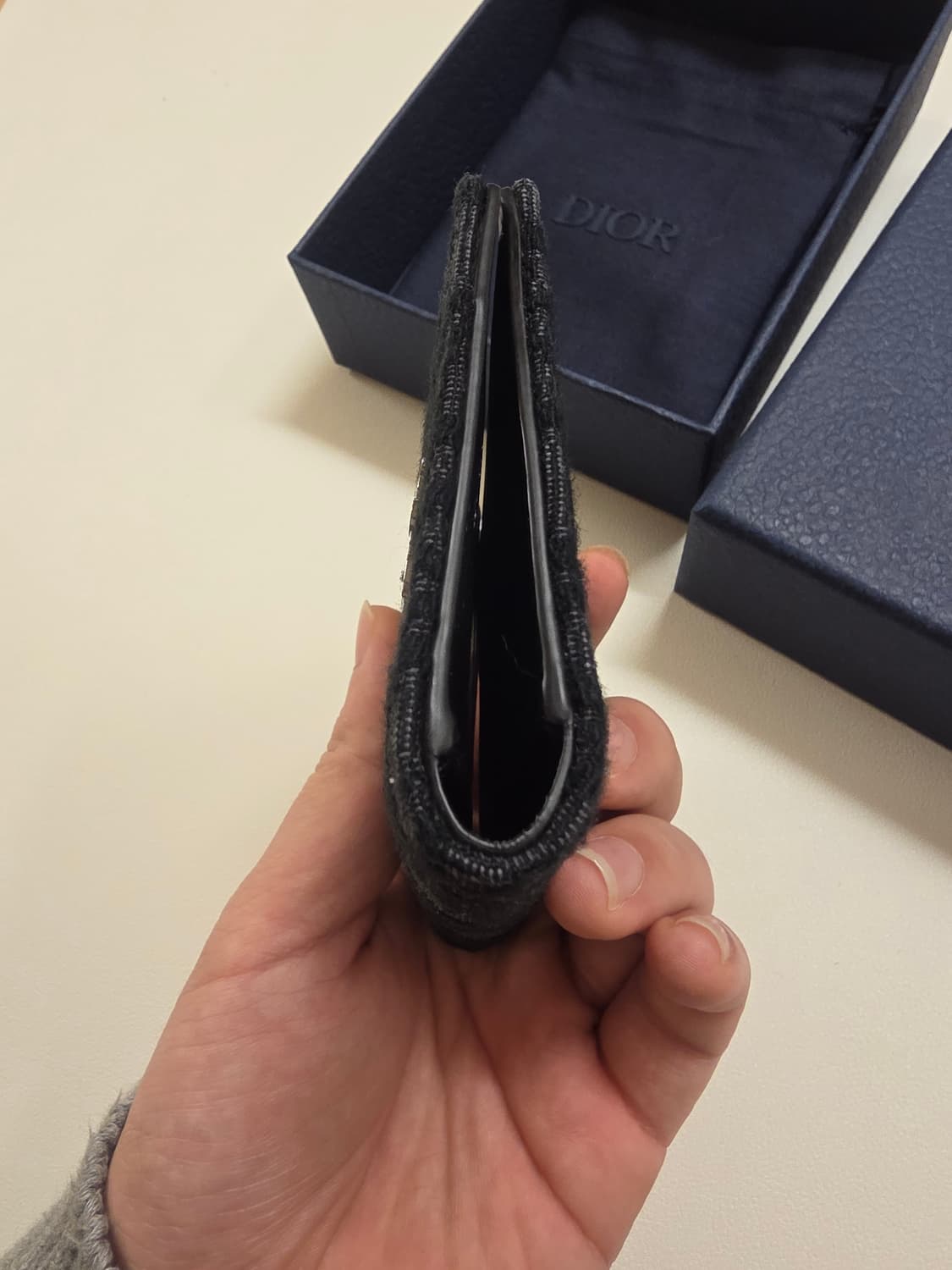 [저번달구매] 디올 오블리크 카드 홀더 오거나이저 지갑 상품이미지8