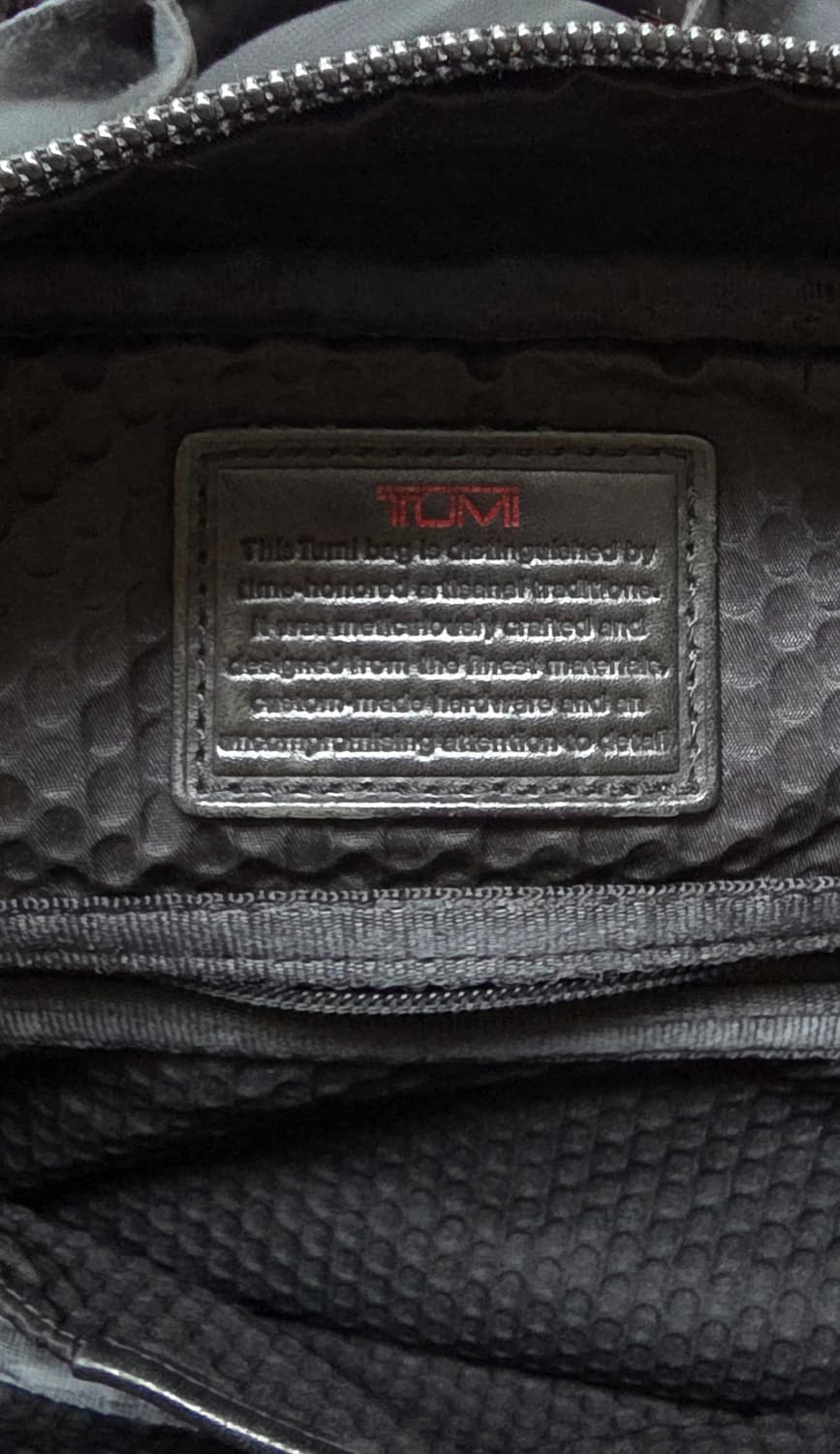 투미 르준 올 블랙 백팩 상품이미지6