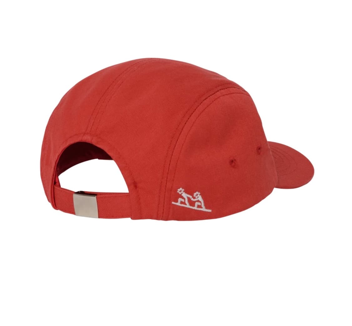 웰빙익스프레스 빈티지 코튼 캠프 캡 레드 상품이미지4