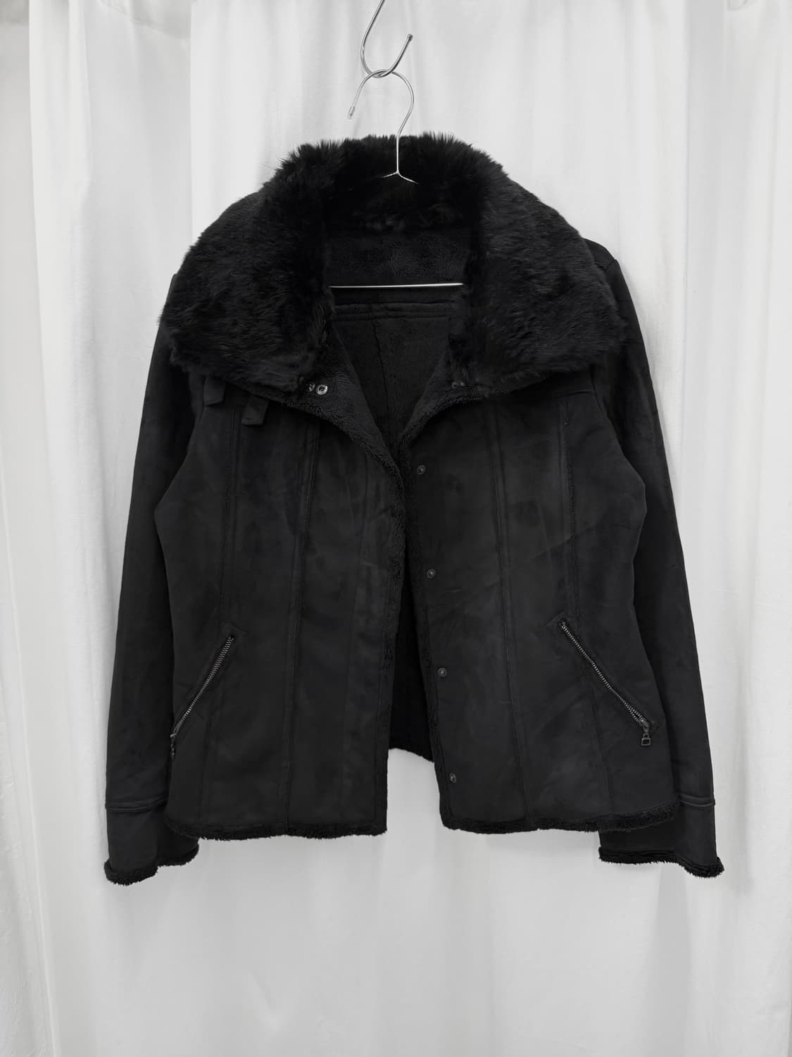 advance 스웨이드 버클 무스탕 상품이미지6