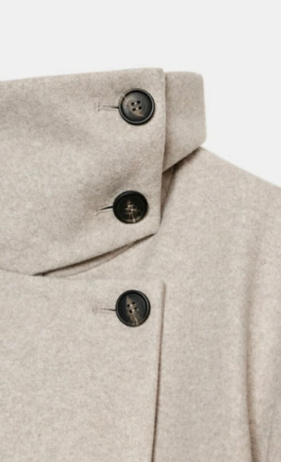 자라 하이넥 숏코트 상품이미지2