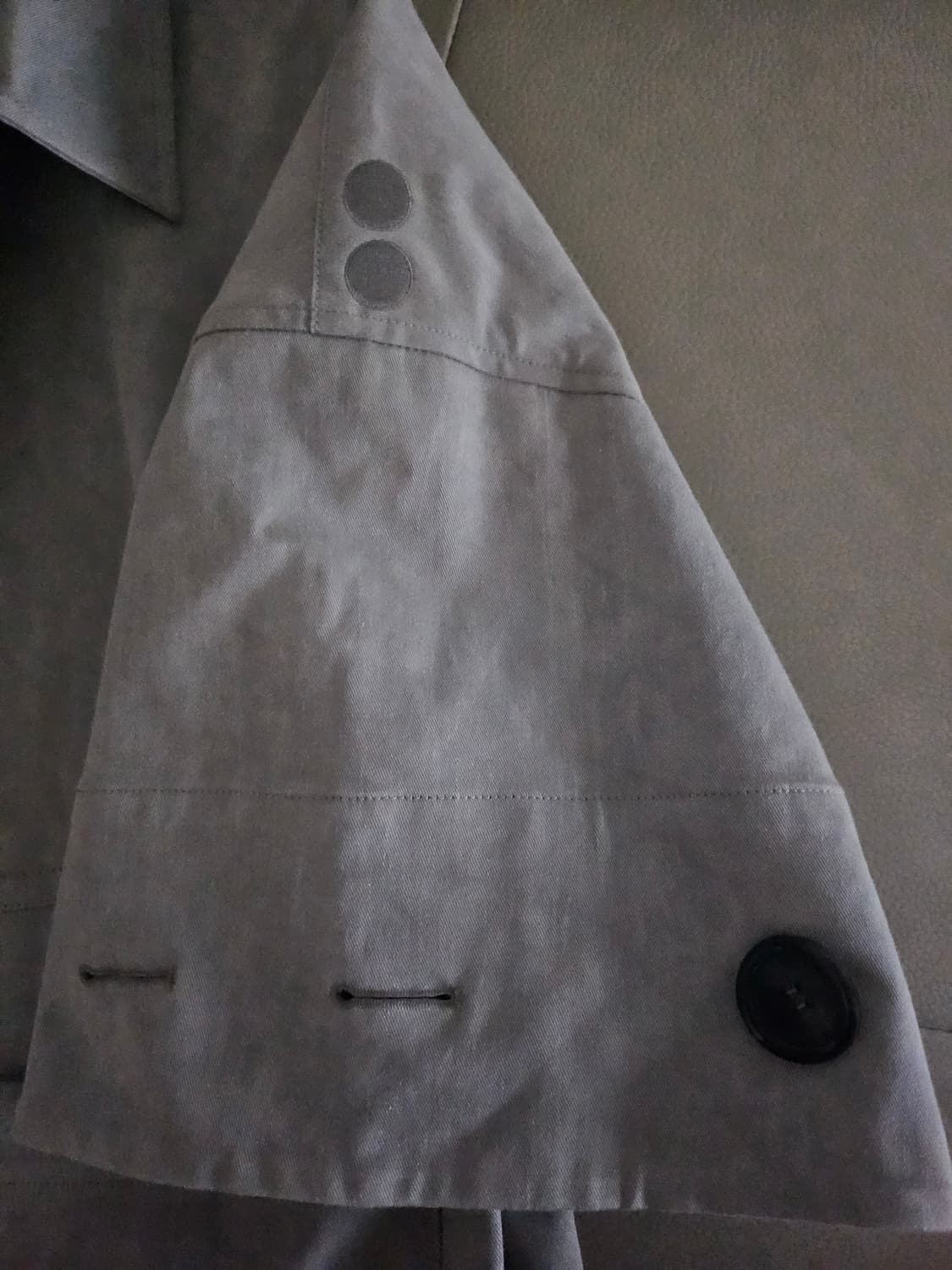 [새상품] 송지오옴므 오버핏 컬렉션 스님 반팔 셔츠 남방 46 상품이미지4