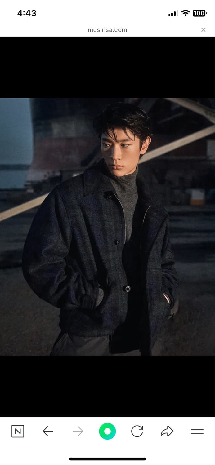 후아유  해리스 트위드 mk3모직 자켓 상품이미지1
