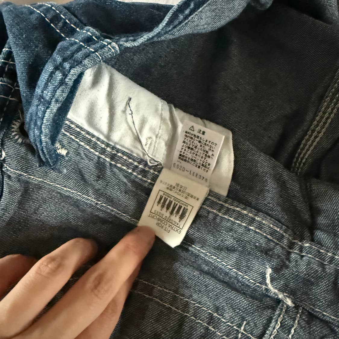 lee 오버롤 빈티지 상품이미지3